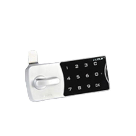 CCL - E902RSS - I-Lock Electronic Cabinet / Cam Lock - Horizontal - Standard Mode - 10 Buttons - Silver - UHS Hardware
