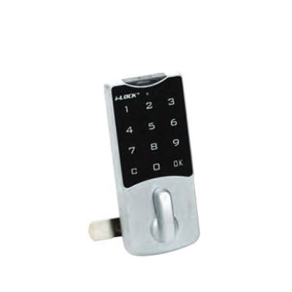 CCL - E902VSS - I-Lock Electronic Cabinet / Cam Lock - Vertical - Standard Mode - 10 Buttons - Silver - UHS Hardware