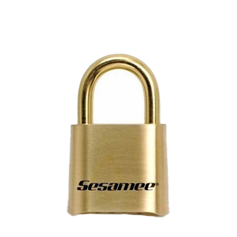CCL - 436/437 Series - Sesamee 4-Dial Round Body Padlock / Solid Brass  / K0436 - UHS Hardware
