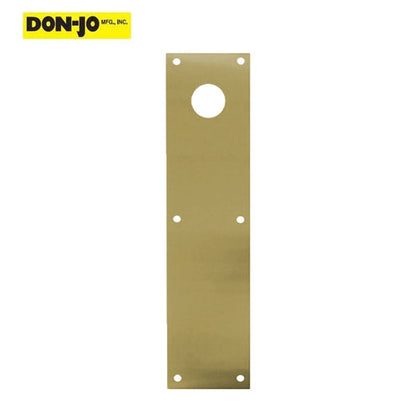 Don-Jo - CFC71 - Push Plate - 4" Width - Optional Finish