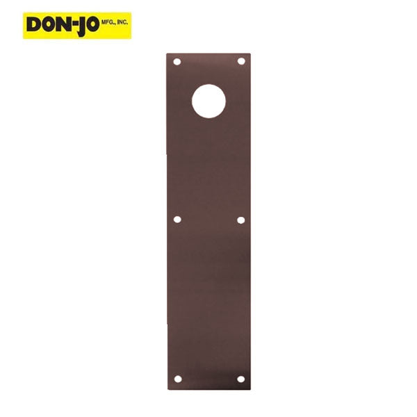 Don-Jo - CFC71 - Push Plate - 4" Width - Optional Finish