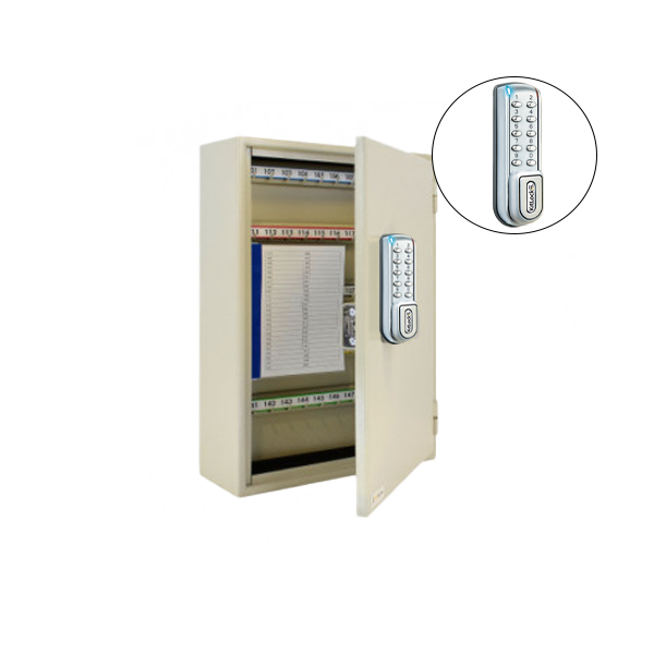 CodeLocks - Key Secure Hook Key Cabinet w/ KL1200 - IP54 - Heavy Duty - Keyless Access - Private & Public Function - Master & User - Optional Storage - UHS Hardware