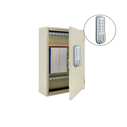 CodeLocks - Key Secure Hook Key Cabinet w/ KL1200 - IP54 - Heavy Duty - Keyless Access - Private & Public Function - Master & User - Optional Storage - UHS Hardware