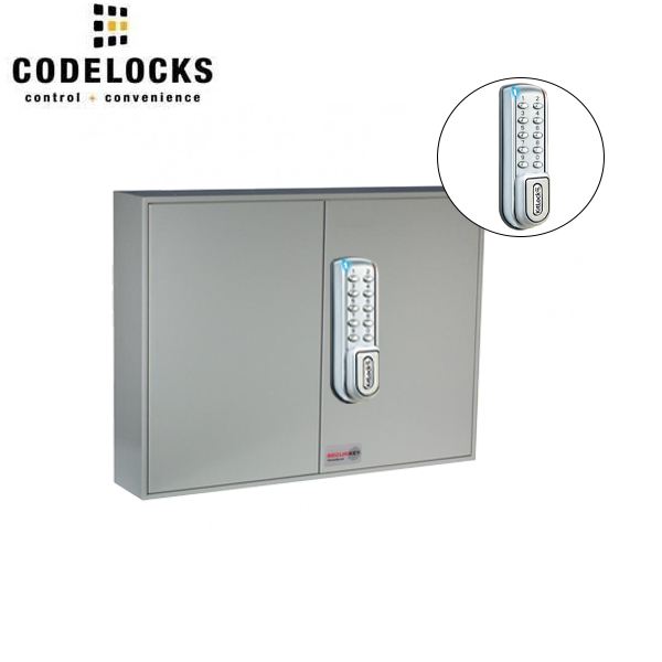 CodeLocks - Key Secure Hook Padlock Cabinet w/ KL1200 - IP54 - Heavy Duty - Keyless Access - Private & Public Function - Master & User - Optional Storage - UHS Hardware