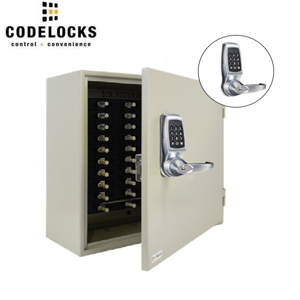 CodeLocks - Key Control Hook Key Control Cabinet w/ CL4510 - Smart Lock ...