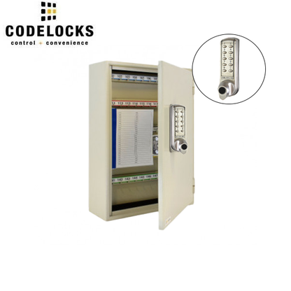 CodeLocks - Key Secure Hook Key Cabinet w/ CL2255 - Medium Duty - Electronic Lock - Tubular Mortise Latch - Key Override - Optional Lock Prep - Optional Storage - UHS Hardware