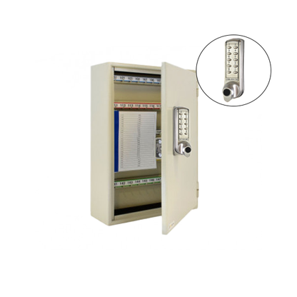 CodeLocks - Key Secure Hook Key Cabinet w/ CL2255 - Medium Duty - Electronic Lock - Tubular Mortise Latch - Key Override - Optional Lock Prep - Optional Storage - UHS Hardware
