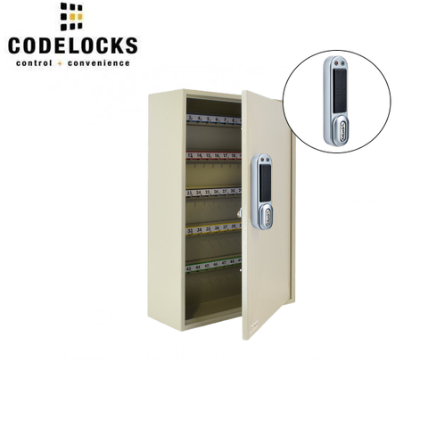 CodeLocks - Key Secure Hook Padlock Cabinet w/ KL1000 - RFID - Keyless Access - Private & Public Function - Master & User - Optional Storage - UHS Hardware