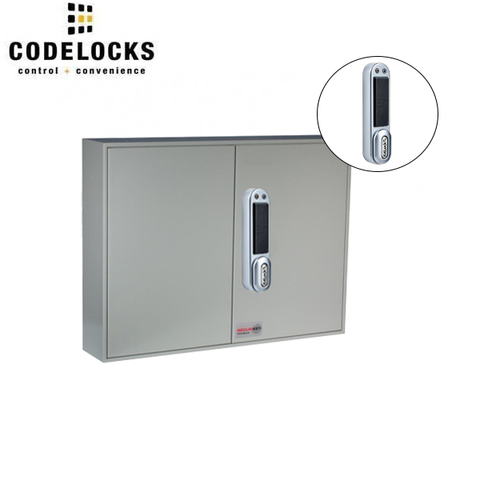 CodeLocks - Key Secure Hook Padlock Cabinet w/ KL1000 - RFID - Keyless Access - Private & Public Function - Master & User - Optional Storage - UHS Hardware