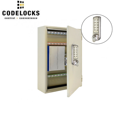CodeLocks - Key Secure Hook Key Cabinet w/ CL2255 - Medium Duty - Electronic Lock - Tubular Mortise Latch - Key Override - Optional Lock Prep - Optional Storage - UHS Hardware