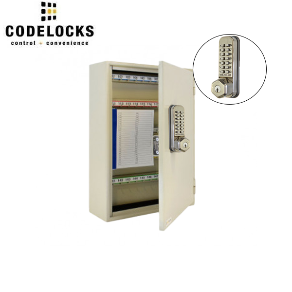 CodeLocks - Key Secure Extra Security Key Cabinet w/ CL255 - Mechanical Lock - Tubular Mortise Latch - Optional Cabinet Size - UHS Hardware