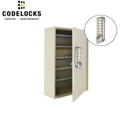 CodeLocks - Key Secure Hook Key Cabinet w/ CL2255 - Medium Duty - Electronic Lock - Tubular Mortise Latch - Key Override - Optional Lock Prep - Optional Storage - UHS Hardware