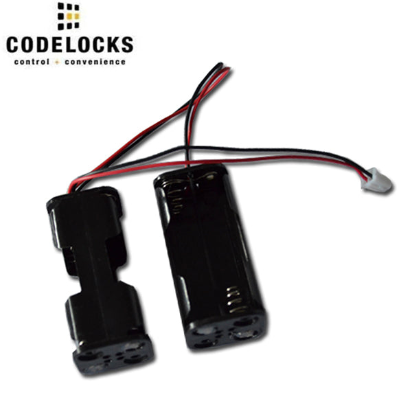 CodeLocks - BH - 2000 / 4000 / 5000 Series - Battery Holder - Black - UHS Hardware