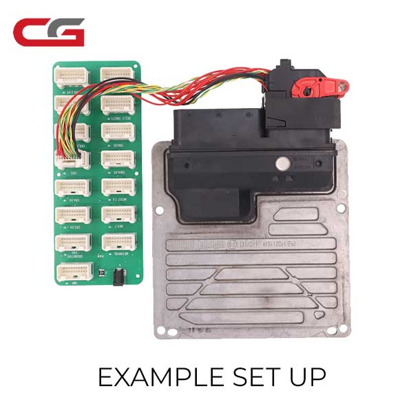 CGDI - ECU Connection Board & DME Cable for ECU Reading / Clearing Data - Supports 14 DME-DDE Models - UHS Hardware