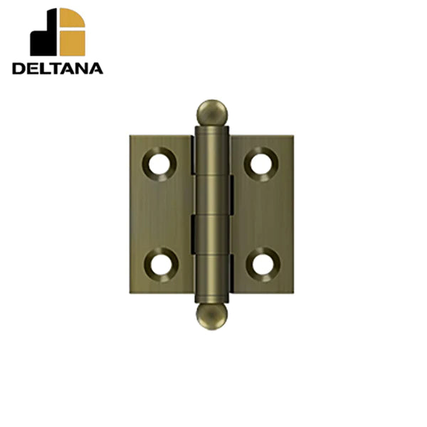 Deltana - 1-1/2" x 1-1/2" Hinge - w/ Ball Tips - Optional Finish