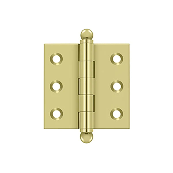 Deltana - 2" x 2" Hinge - w/ Ball Tips - Optional Finish