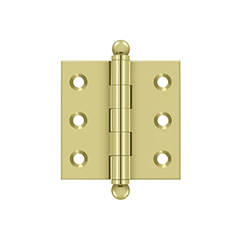 Deltana - 2" x 2" Hinge - w/ Ball Tips - Optional Finish