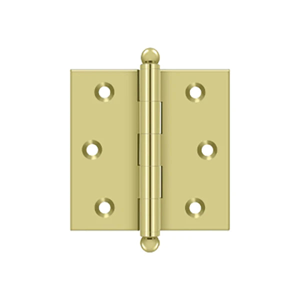 Deltana - 2-1/2" x 2-1/2" Hinge - w/ Ball Tips - Optional Finish