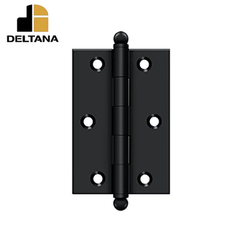 Deltana - 3" x 2" Hinge - w/ Ball Tips - Optional Finish