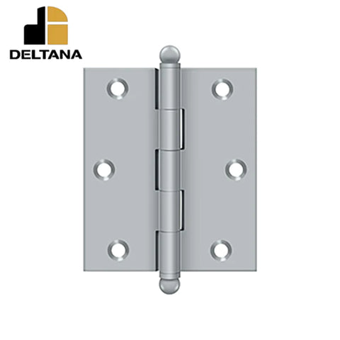 Deltana - 3" x 2-1/2" Hinge - w/ Ball Tips - Optional Finish