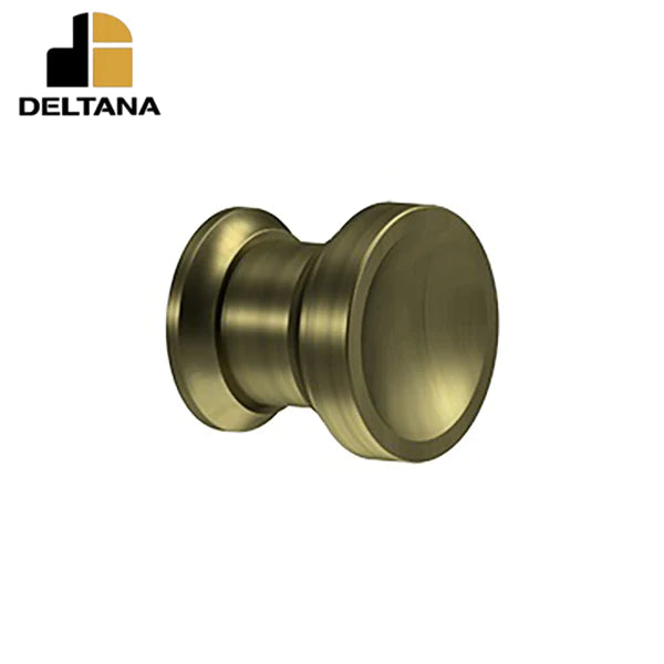 Deltana - Contemporary Knob - Chalice - 1" Diameter - Optional Finish
