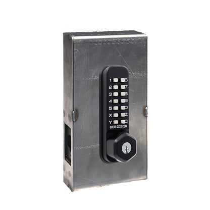 Code Locks - CL255 Gate Box Kit - Mechanical Lock - Light Duty - Dual Backset Deadlatch 2 3/8" -  2 3/4" - Mortise Tubular Latchbolt Gate Box Kit - Holdback Feature - Optional Key Override - Optional Finish - Fire Rated - Grade 2 - UHS Hardware