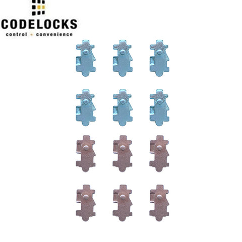 CodeLocks - TP - Electronic and Mechanical Locks - Tumblers - Optional Model (Pack of 12) - UHS Hardware