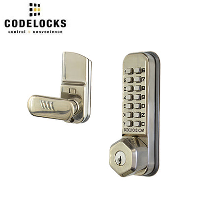 Code Locks - CL255 - Mechanical Lock - Light Duty - Dual Backset Deadlatch 2 3/8" -  2 3/4" - Mortise Tubular Latchbolt - Holdback Feature - Optional Key Override - Optional Marine Grade Protection - Fire Rated - Grade 2 - UHS Hardware