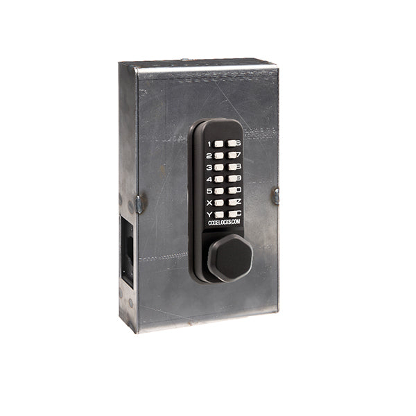 Code Locks - CL290 Gate Box Kit - Mechanical Lock - Light Duty - Dual Backset Deadlatch 2 3/8" - 2 3/4" Mortise Tubular Latchbolt Gate Box Kit - Code In / Out - Key Override - Optional Finish - Fire Rated - Grade 2 - UHS Hardware