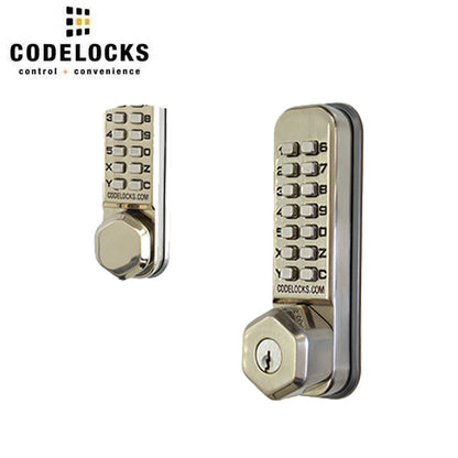 Code Locks - CL290 - Mechanical Lock - Light Duty - Dual Backset Deadlatch 2 3/8" - 2 3/4" Mortise Tubular Latchbolt - Code In / Out - Key Override - Optional Marine Grade Protection - Fire Rated - Grade 2 - UHS Hardware