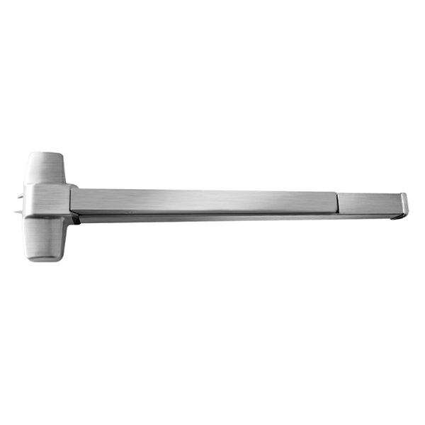 CodeLocks - CL36R / CL48R - 36" / 48" Door Width - CL-ED Series Steel Rim Exit Device - Brushed Steel - Grade 1 - UHS Hardware