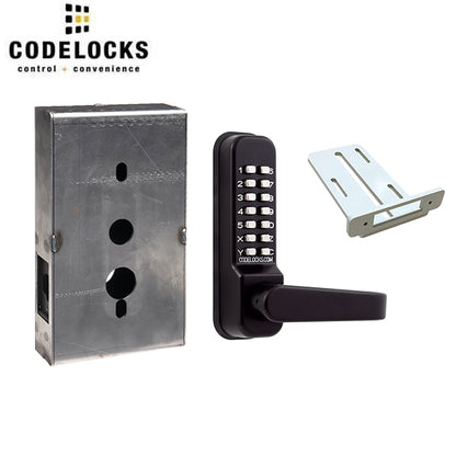 Code Locks - CL415 Gate Box Kit - Mechanical Lock - Medium Duty - Tubular Latch Bolt Gate Box Kit - Passage Function - Optional Finish - UHS Hardware