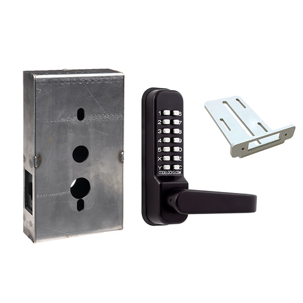 Code Locks - CL410 Gate Box Kit - Mechanical Lock - Medium Duty - Tubular Latch Bolt Gate Box Kit - Optional Finish - UHS Hardware