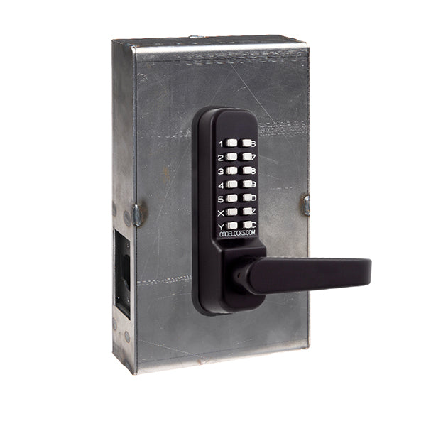 Code Locks - CL415 Gate Box Kit - Mechanical Lock - Medium Duty - Tubular Latch Bolt Gate Box Kit - Passage Function - Optional Finish - UHS Hardware
