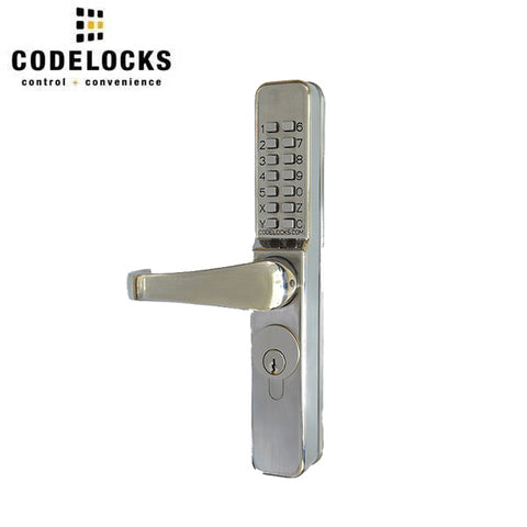 Code Locks - CL465 - Mechanical Lock - Medium Duty - Passage Function - Narrow Stile Code Lock - Stainless Steel - UHS Hardware