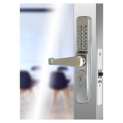 Code Locks - CL460 - Mechanical Lock - Medium Duty - Narrow Stile Code Lock - Stainless Steel - UHS Hardware