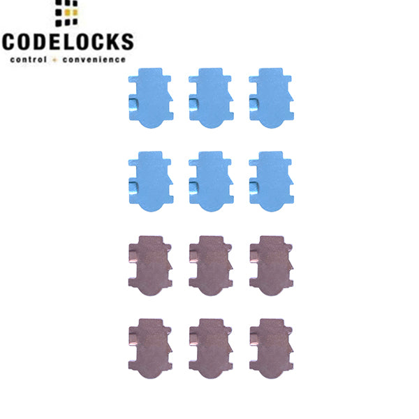 CodeLocks - TP - Electronic and Mechanical Locks - Tumblers - Optional Model (Pack of 12) - UHS Hardware