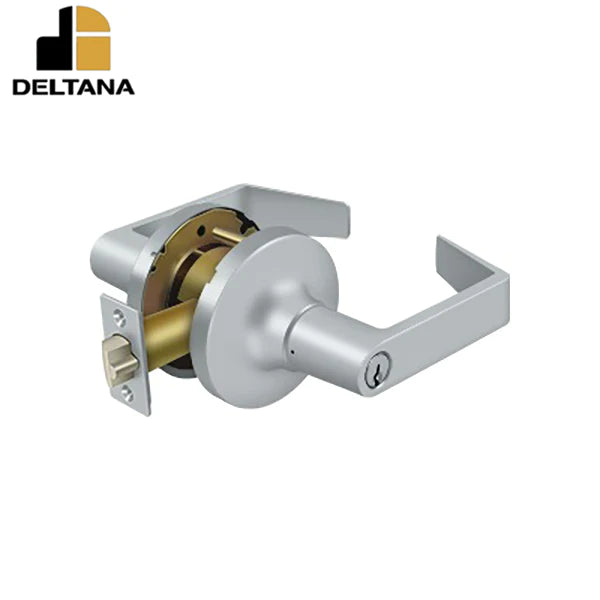 Deltana - Commercial Entry Standard Grade 1 - Clarendon w/ CYL - 2-3/4" Backset - 1-3/8" - 2" Door Thickness - Universal Handing - Optional Finish