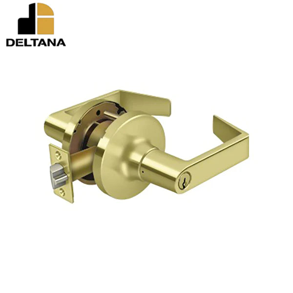 Deltana - Commercial Storeroom Standard Grade 1 - Clarendon w/CYL - Universal Handing - Optional Finish