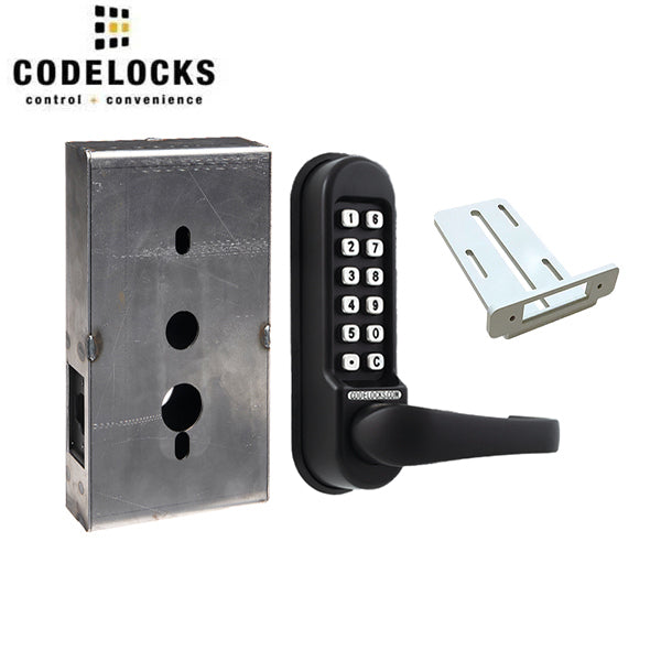 Code Locks - CL510 Gate Box Kit - Mechanical Lock - Heavy Duty - Tubular Latch Bolt Gate Box Kit - Optional Finish - UHS Hardware