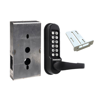 Code Locks - CL510 Gate Box Kit - Mechanical Lock - Heavy Duty - Tubular Latch Bolt Gate Box Kit - Optional Finish - UHS Hardware
