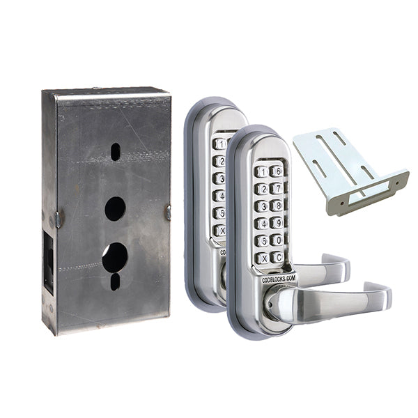 CodeLocks - CL510 Gate Box Kit - Mechanical Lock - Heavy Duty - Tubular ...