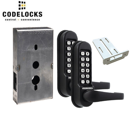 Code Locks - CL510 Gate Box Kit - Mechanical Lock - Heavy Duty - Tubular Latch Bolt Gate Box Kit - Code In / Out - Optional Finish - UHS Hardware