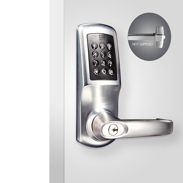 Code Locks - CL5510 - Electronic Door Trim - Heavy Duty - 2 3/4" Backset - Panic Access Kit - Optional SFIC Prep - Grade 2 - UHS Hardware