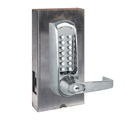 Code Locks - CL610 Gate Box Kit - Mechanical Lock - Heavy Duty - Tubular Latchbolt Gate Box Kit - Code In / Out - Optional Finish - Grade 2 - UHS Hardware