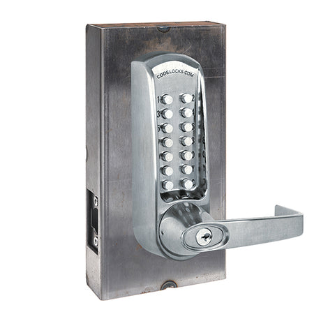 Code Locks - CL610 Gate Box Kit - Mechanical Lock - Heavy Duty - Tubular Latchbolt Gate Box Kit - Code In / Out - Optional Finish - Grade 2 - UHS Hardware