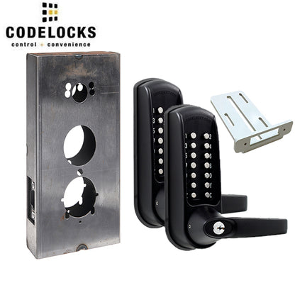 Code Locks - CL610 Gate Box Kit - Mechanical Lock - Heavy Duty - Tubular Latchbolt Gate Box Kit - Code In / Out - Optional Finish - Grade 2 - UHS Hardware