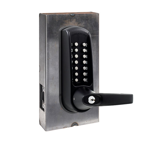 Code Locks - CL610 Gate Box Kit - Mechanical Lock - Heavy Duty - Tubular Latchbolt Gate Box Kit - Code In / Out - Optional Finish - Grade 2 - UHS Hardware