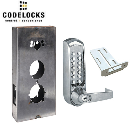 Code Locks - CL610 Gate Box Kit - Mechanical Lock - Heavy Duty - Tubular Latchbolt Gate Box Kit - Optional Finish - Grade 2 - UHS Hardware