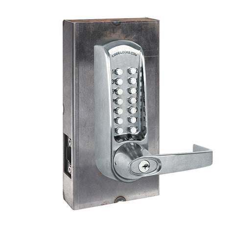 CodeLocks - CL615 Gate Box Kit - Mechanical Lock - Heavy Duty - Tubular ...